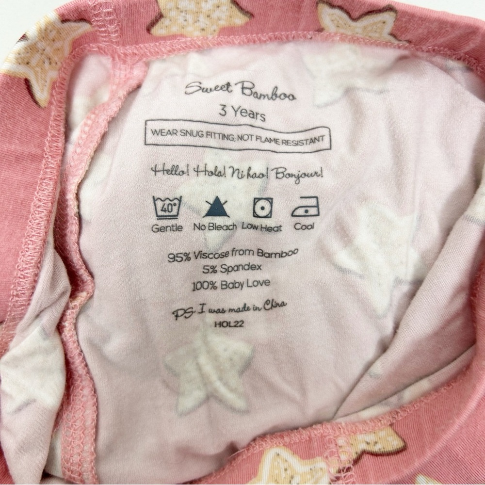 Sweet Bamboo Holiday Pajama Bundle – Size 3T - Picture 11 of 11